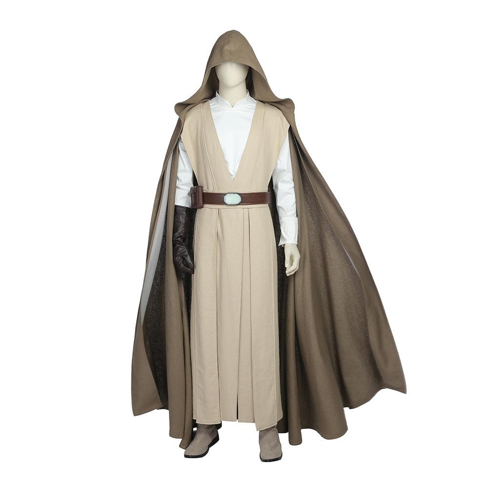 SW 8 The Last Jedi Luke Skywalker Outfit Cosplay Costume