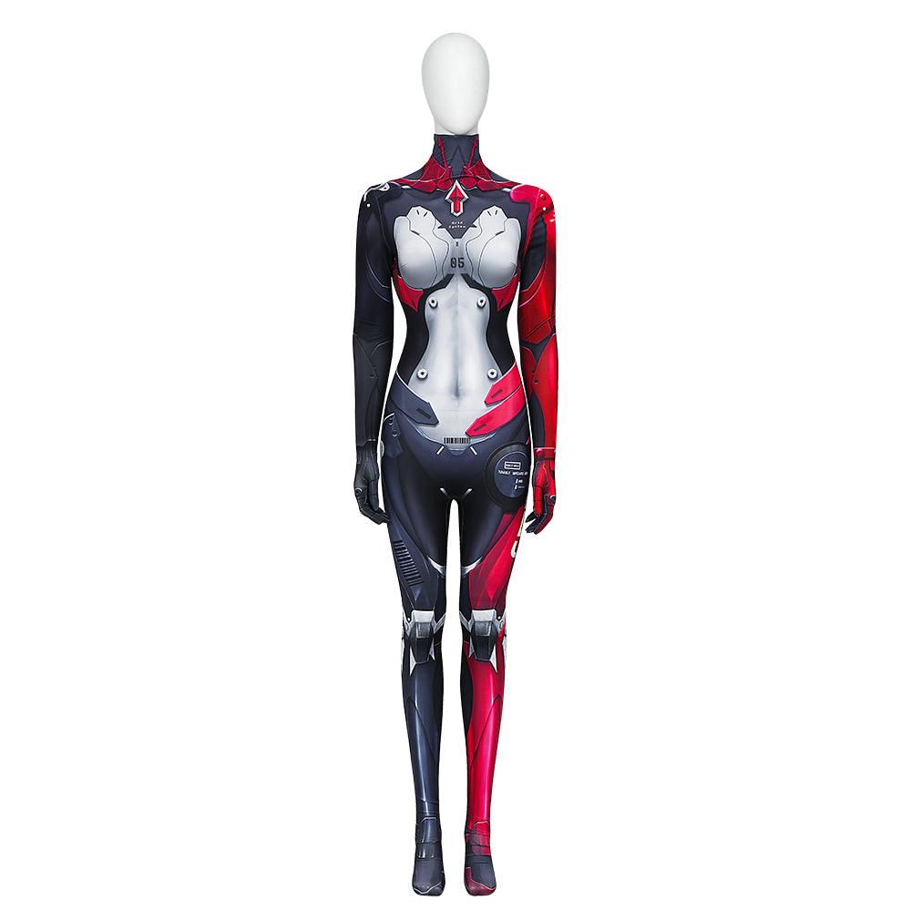 Tower of Fantasy Nemesis Costume Shirli Cosplay Female Halloween Bodysuit