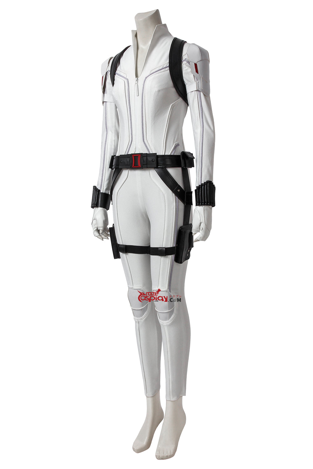 Natasha Romanoff  White Jumpsuit Cosplay Costume