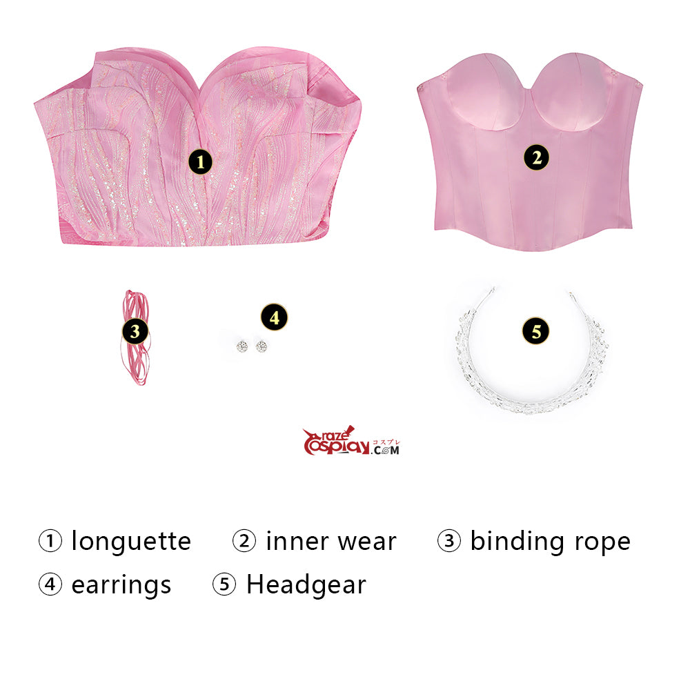 Glynda Dress Cosplay Costume