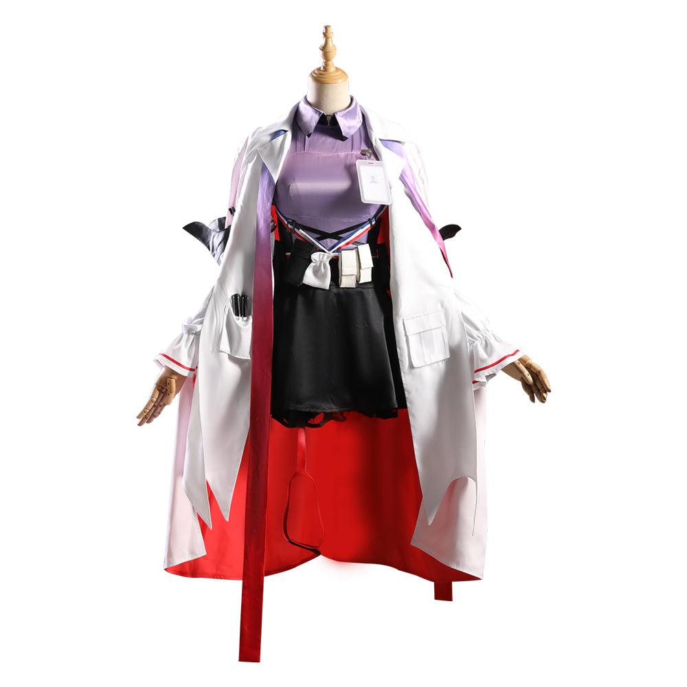 Game Arknights Eyjafjalla Outfit Cosplay Costume