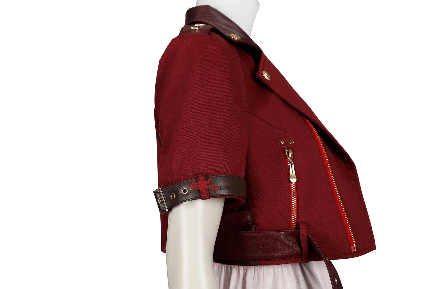 Aerith Gainsborough Red Dress Cosplay Costume