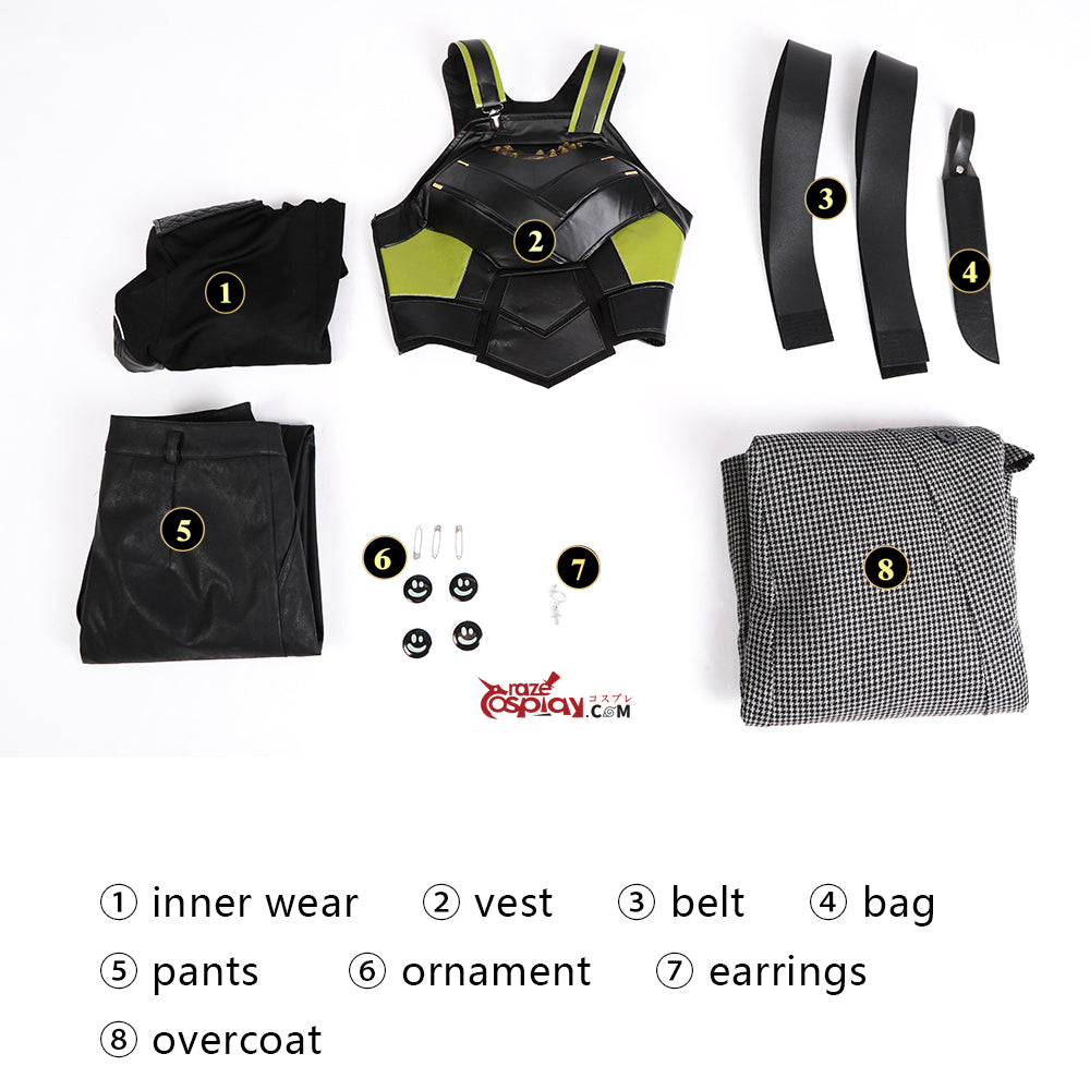 Sylvie Laufeydottir Coat Outfit Cosplay Costume