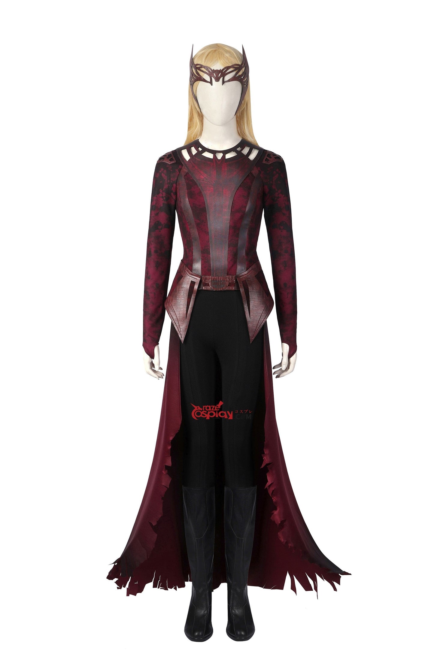 Wanda Maximoff Darkened Look Cosplay Costume