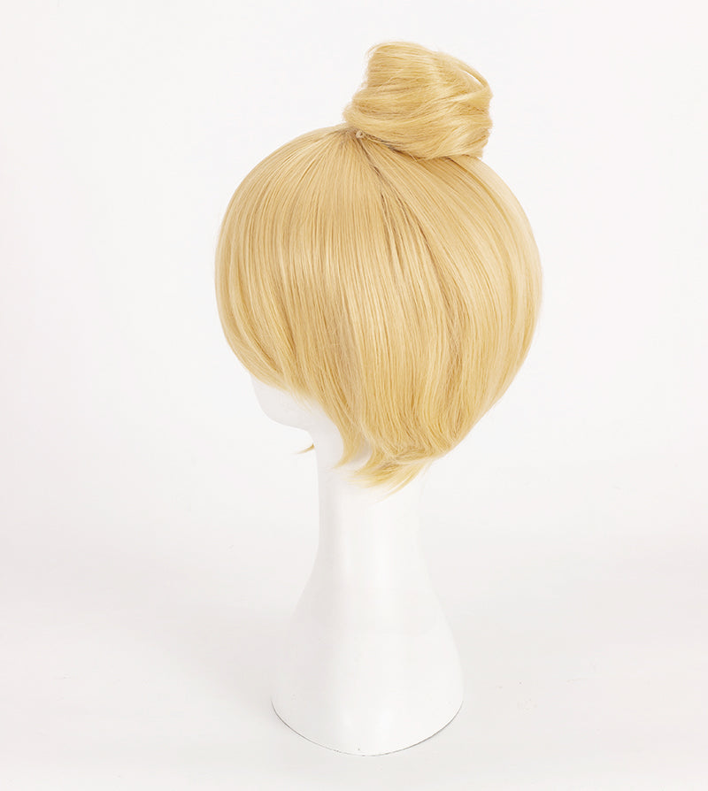 Tinker Bell Short Heat Resistant Blonde Style Cosplay Wig