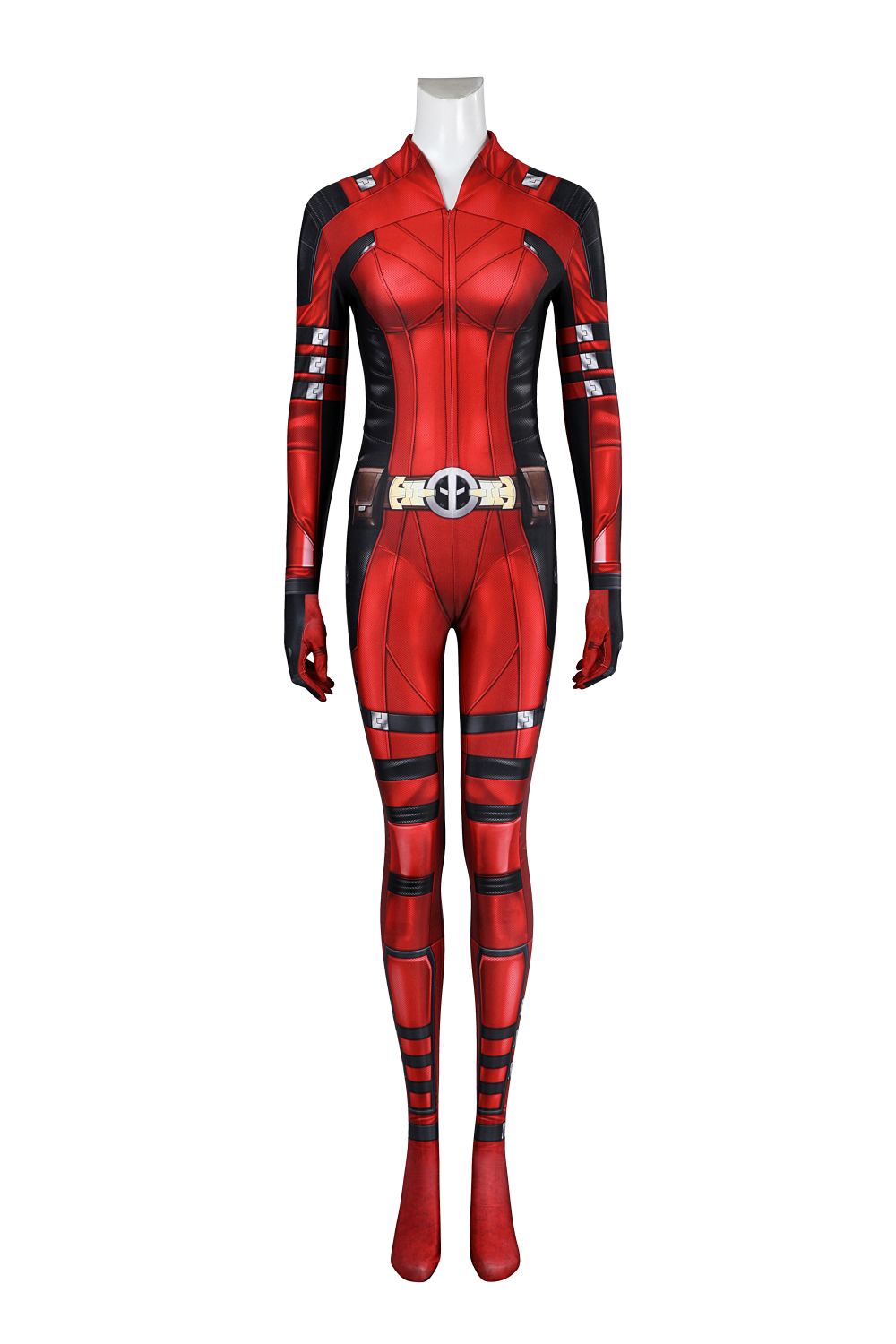 Lady Deadpool Deadpool 3 Lycra Jumpsuit Cosplay Costume