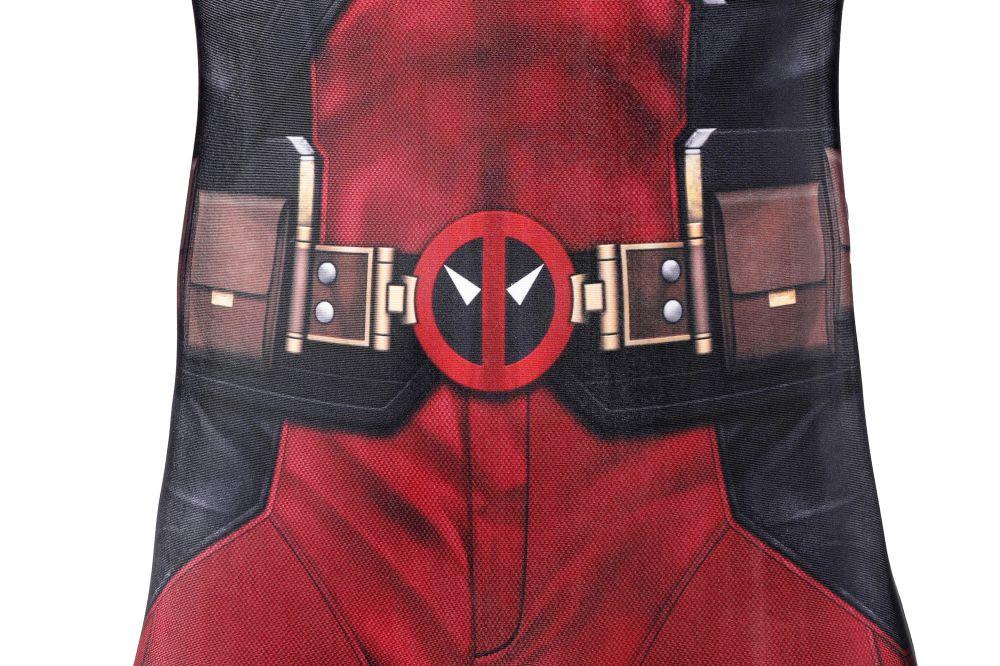 Deadpool 3 Wade Wilson Jumpsuit Halloween Cosplay Costume Bodysuit Mask