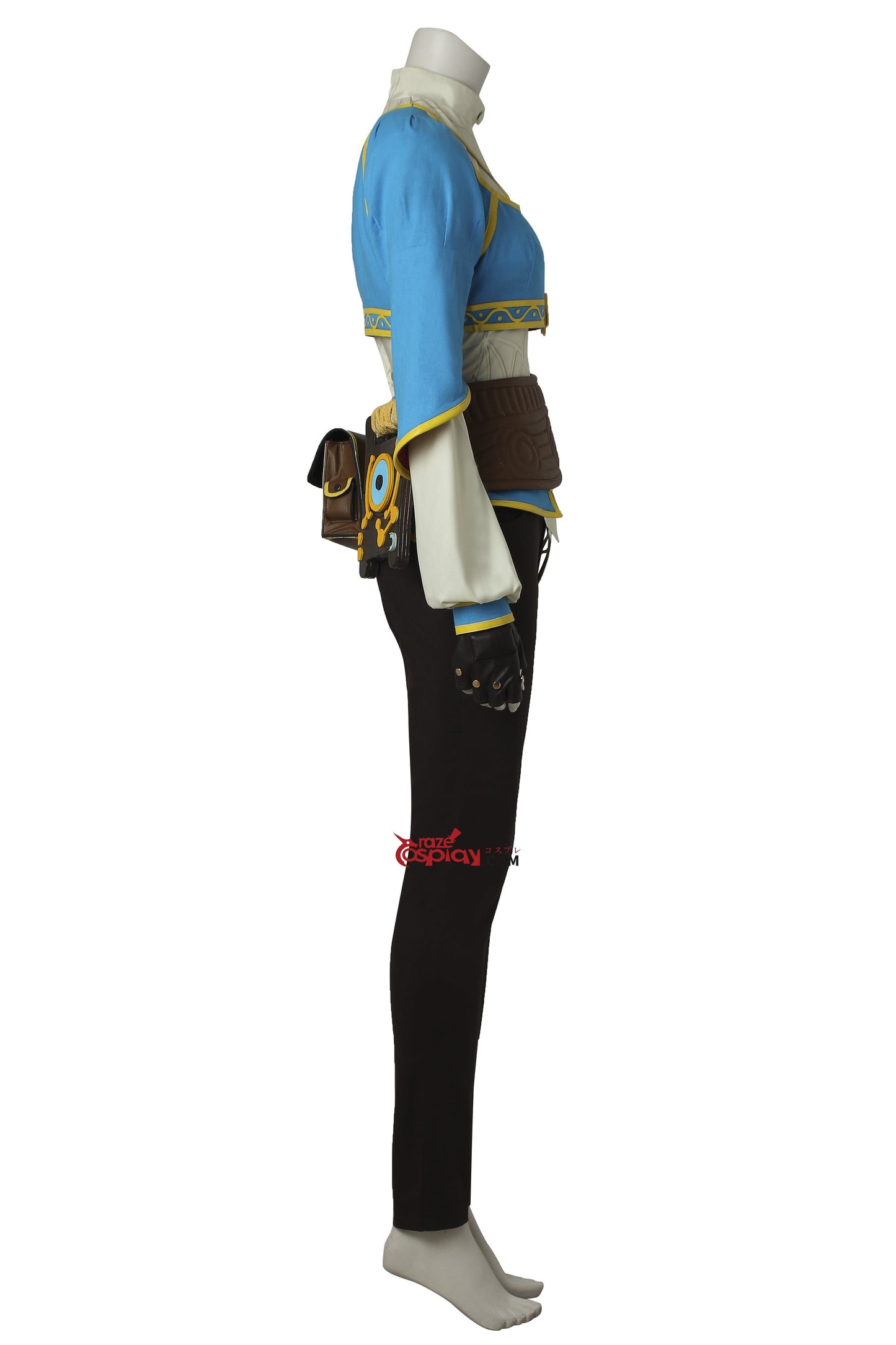 Zelda Princess Zelda Blue Outfit Cosplay Costume