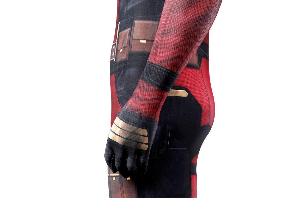 Deadpool 3 Wade Wilson Jumpsuit Halloween Cosplay Costume Bodysuit Mask