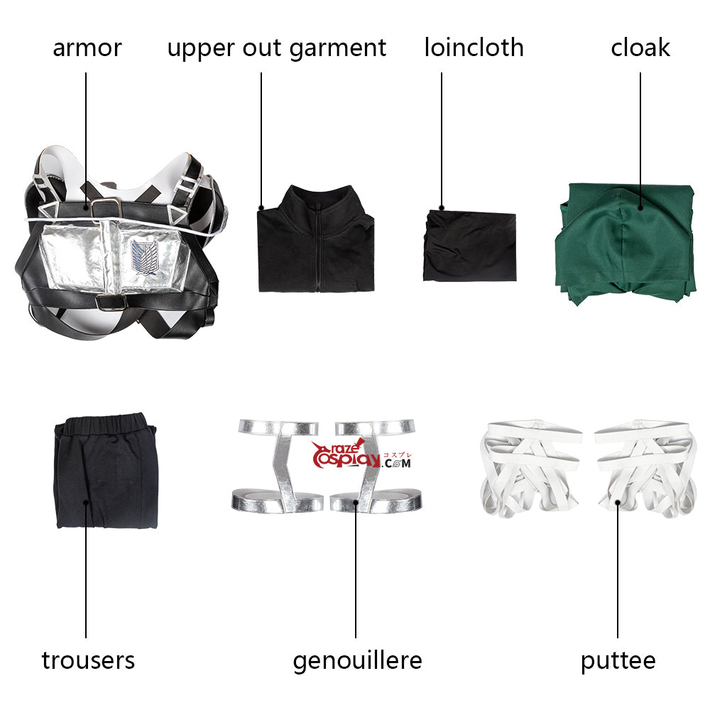 Attack Outfit Cosplay Costume