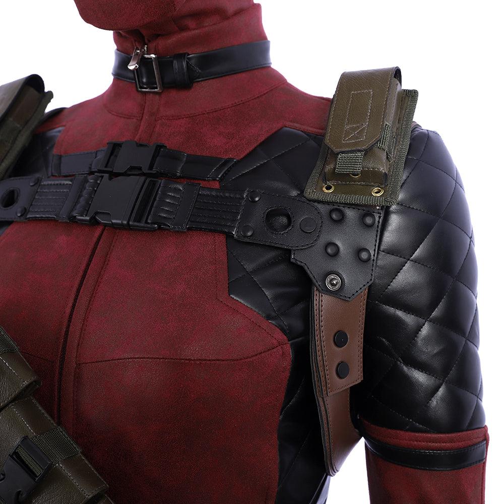 Female Deadpool Outfit Wade Wilson Cosplay Costume