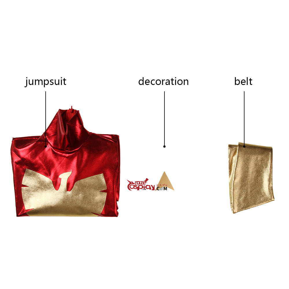 Jean Grey Red Outfit Cosplay Costume