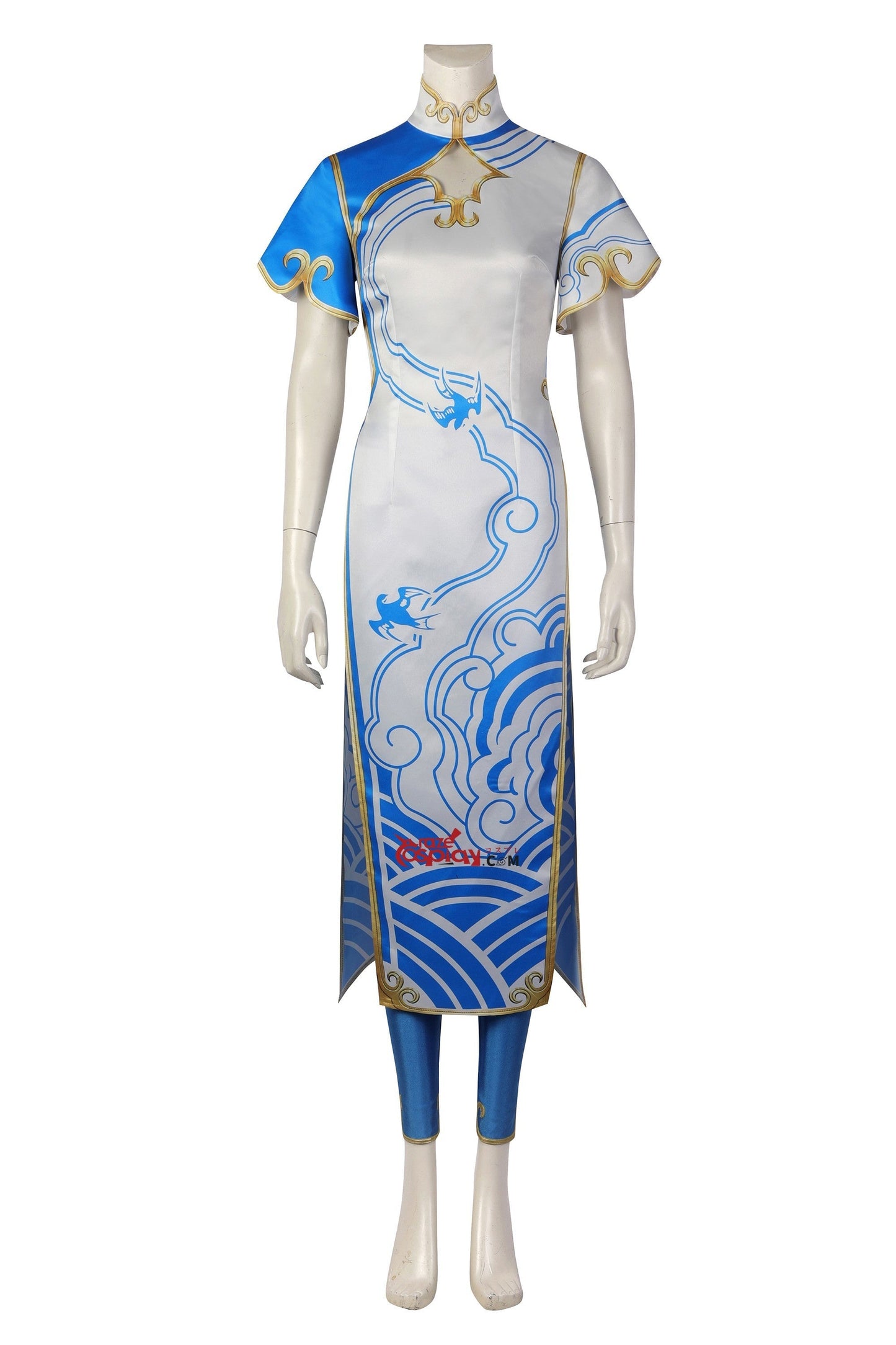 Chun Li Cheongsam Cosplay Costume