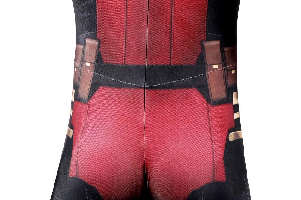 Deadpool 3 Wade Wilson Jumpsuit Halloween Cosplay Costume Bodysuit Mask