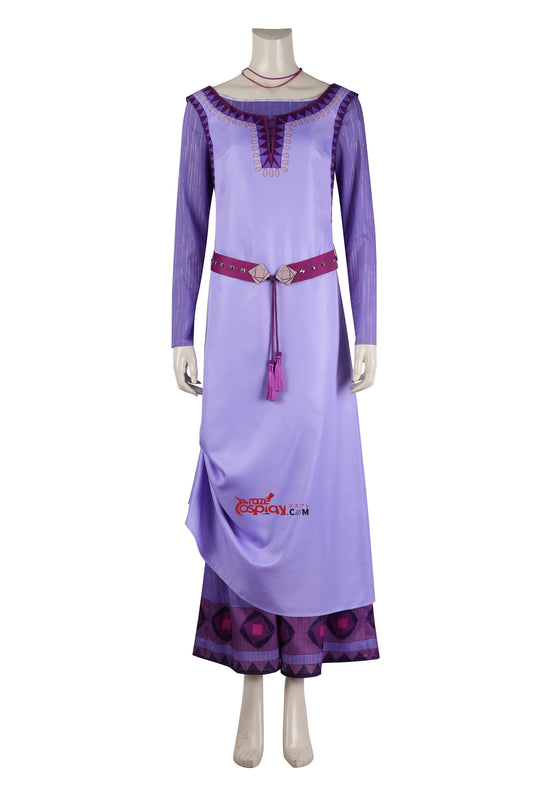 Asha Dress Cosplay Costume
