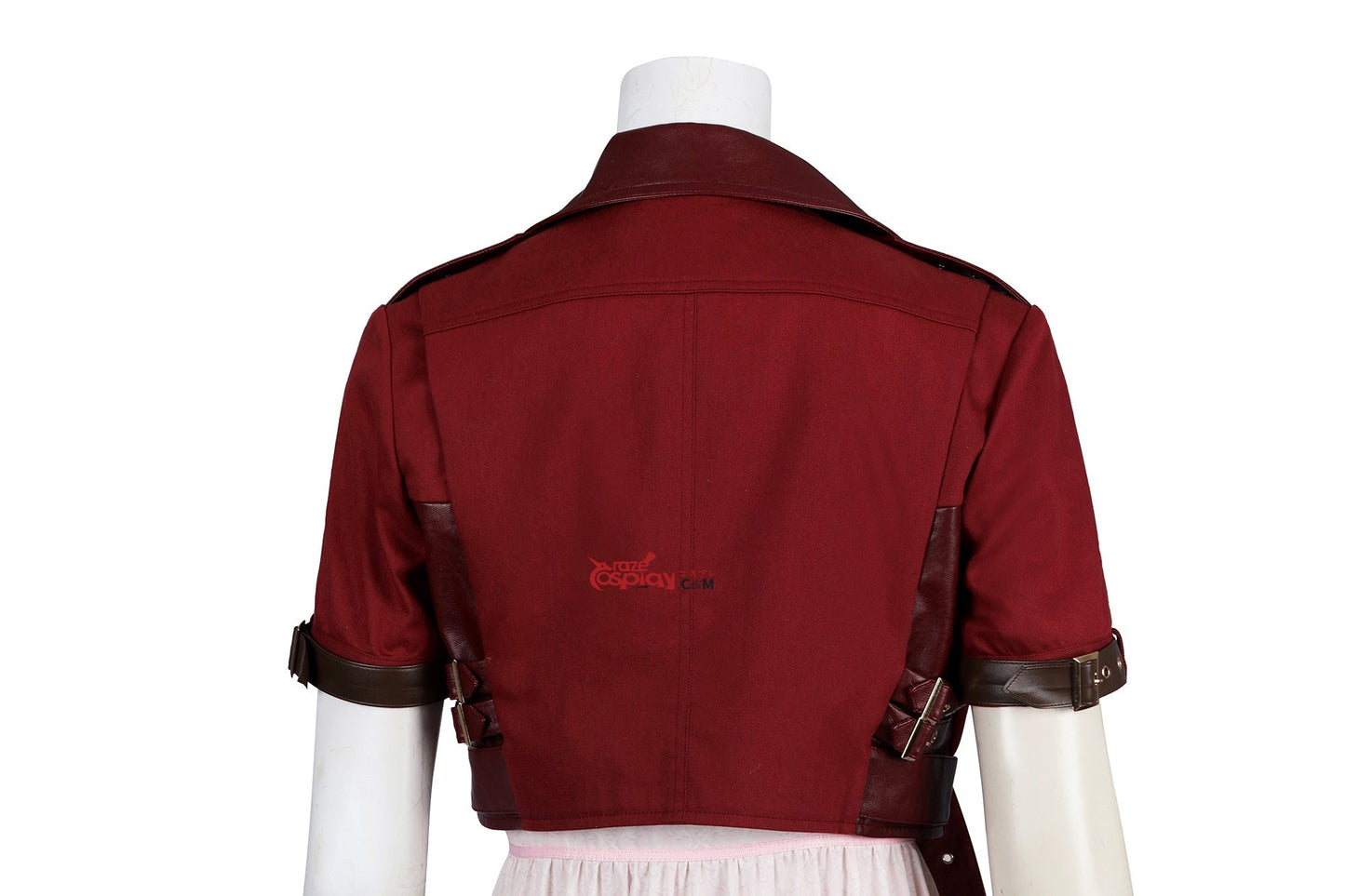 Aerith Gainsborough Red Dress Cosplay Costume