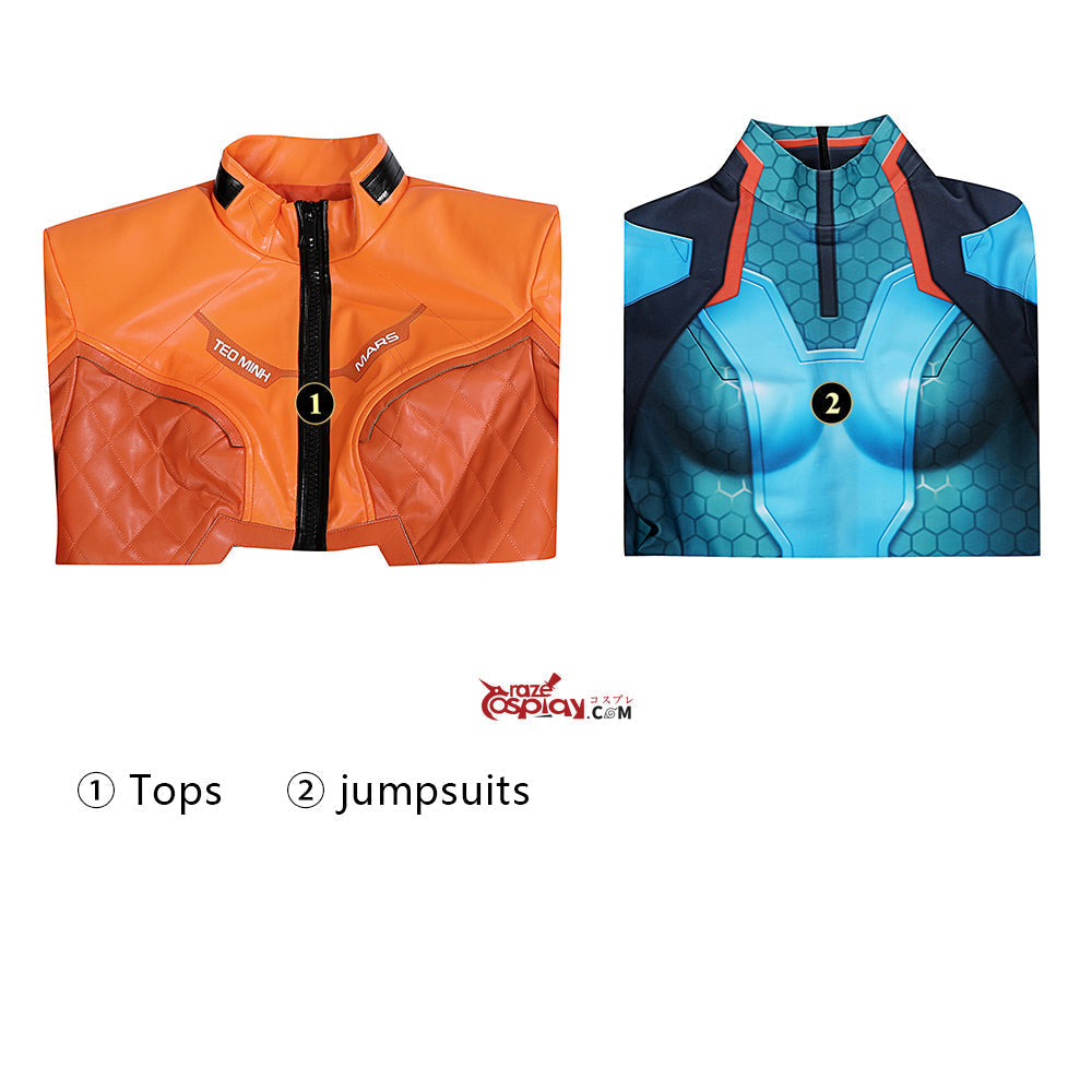 Juno Jumpsuit Cosplay Costume