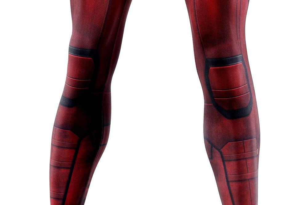 Deadpool 3 Wade Wilson Jumpsuit Halloween Cosplay Costume Bodysuit Mask