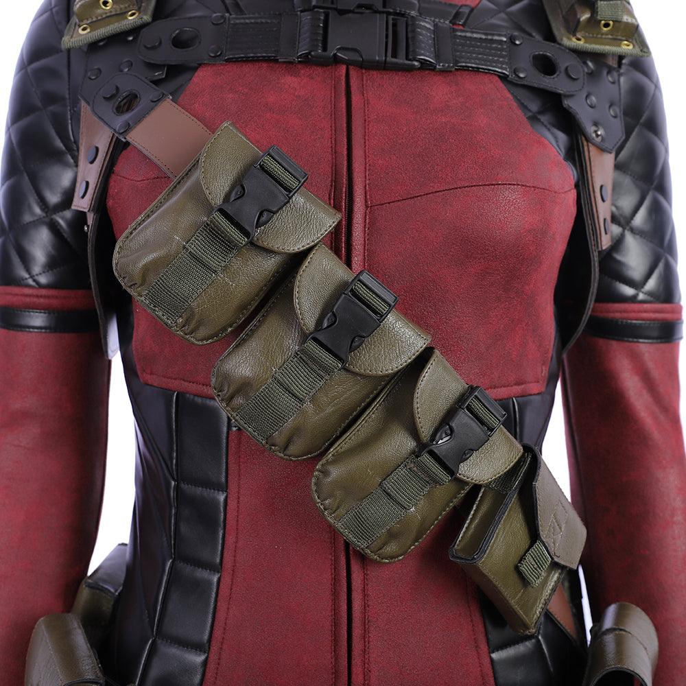 Female Deadpool Outfit Wade Wilson Cosplay Costume