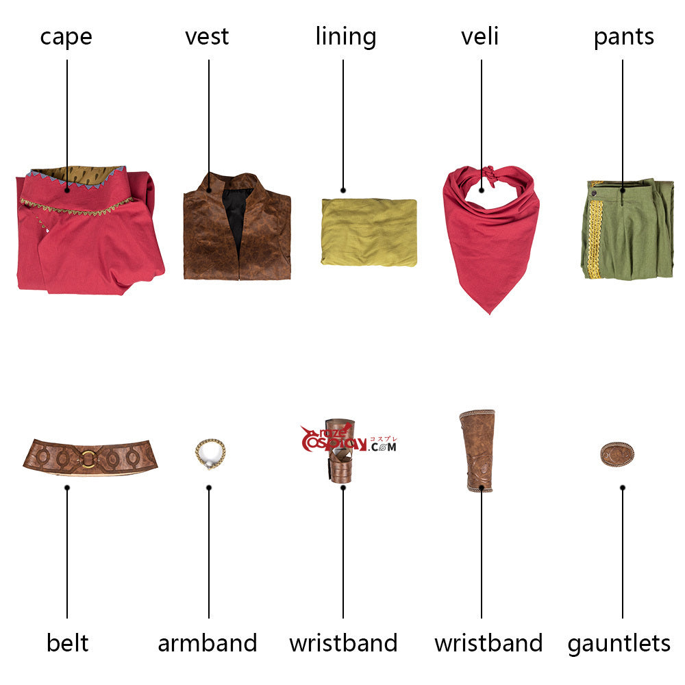 Raya Tuktayyadra Cosplay Costume