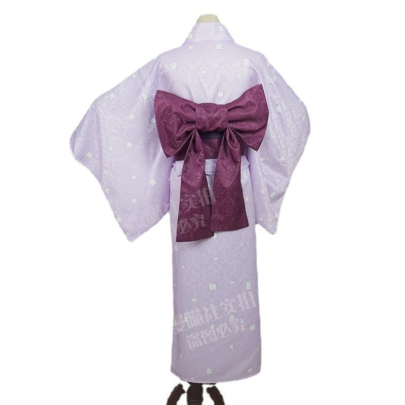 Demon Slayer Kimetsu No Yaiba Daki Cosplay Costume Wafuku Kimono - CrazeCosplay