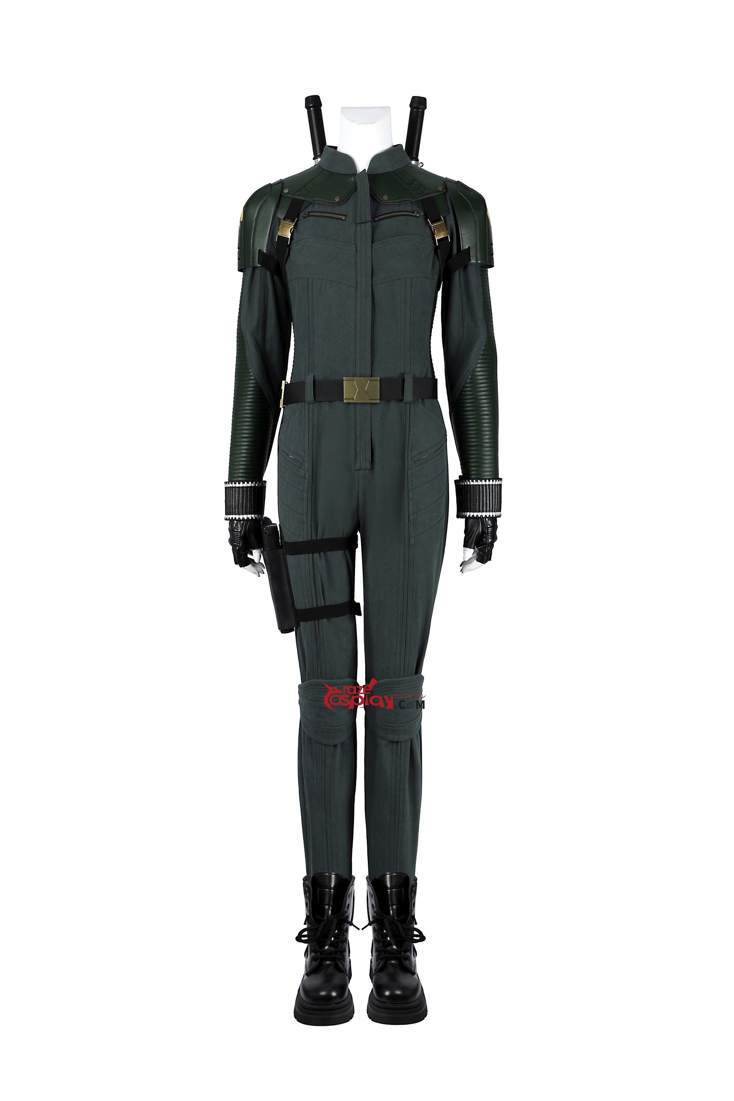 Yelena Black Jumpsuit Cosplay Costume