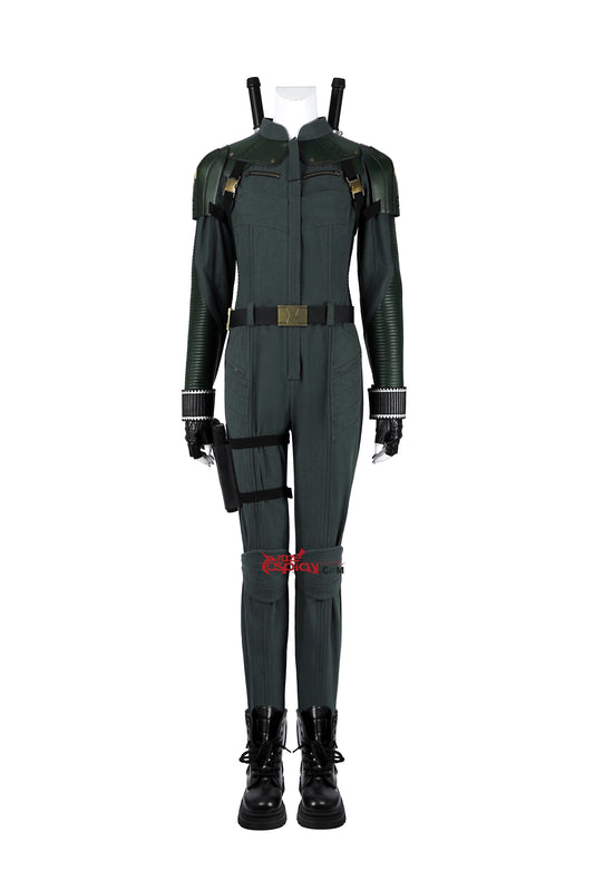 Yelena Black Jumpsuit Cosplay Costume