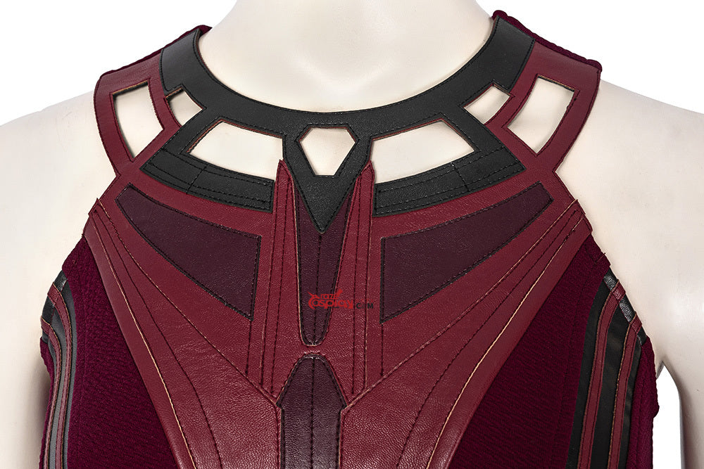 Wanda Maximoff Red Outfit Cosplay Costume