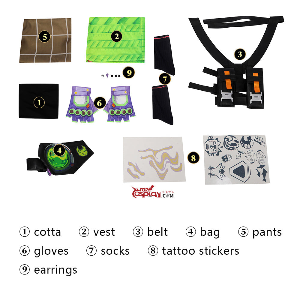 Valo Gekko Cosplay Costume