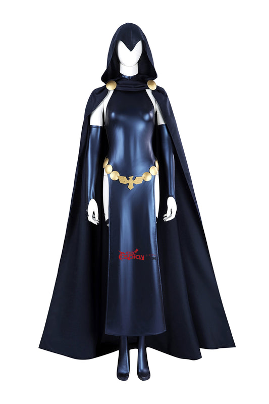 Raven Roth Blue Jumpsuit Cosplay Costume