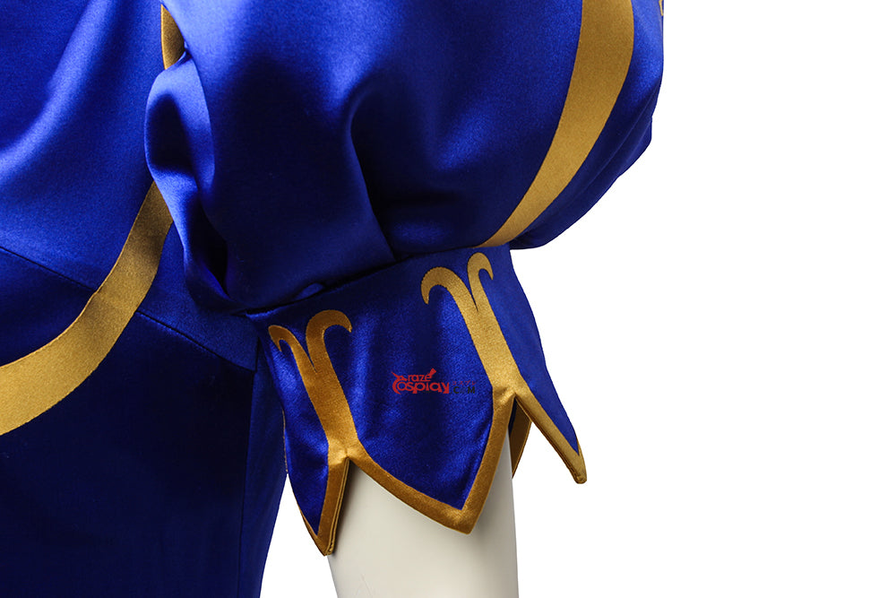 Chun Li Cheongsam Cosplay Costume