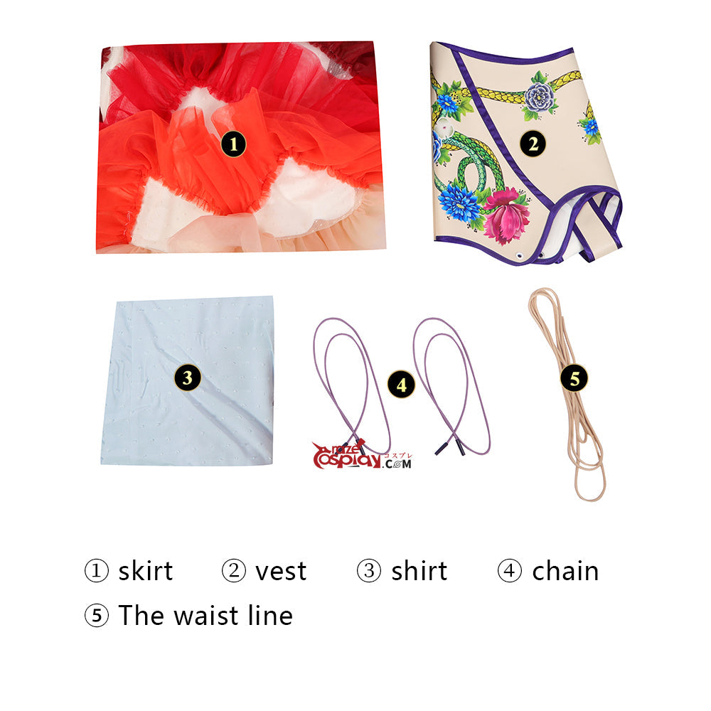 Lucy Dress Cosplay Costume