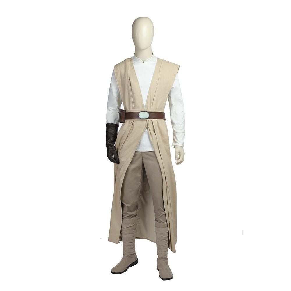 SW 8 The Last Jedi Luke Skywalker Outfit Cosplay Costume