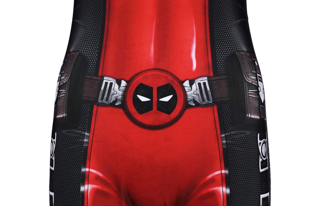 Lady Deadpool Female Deadpool Comic Edition Lycra Jumpsuit