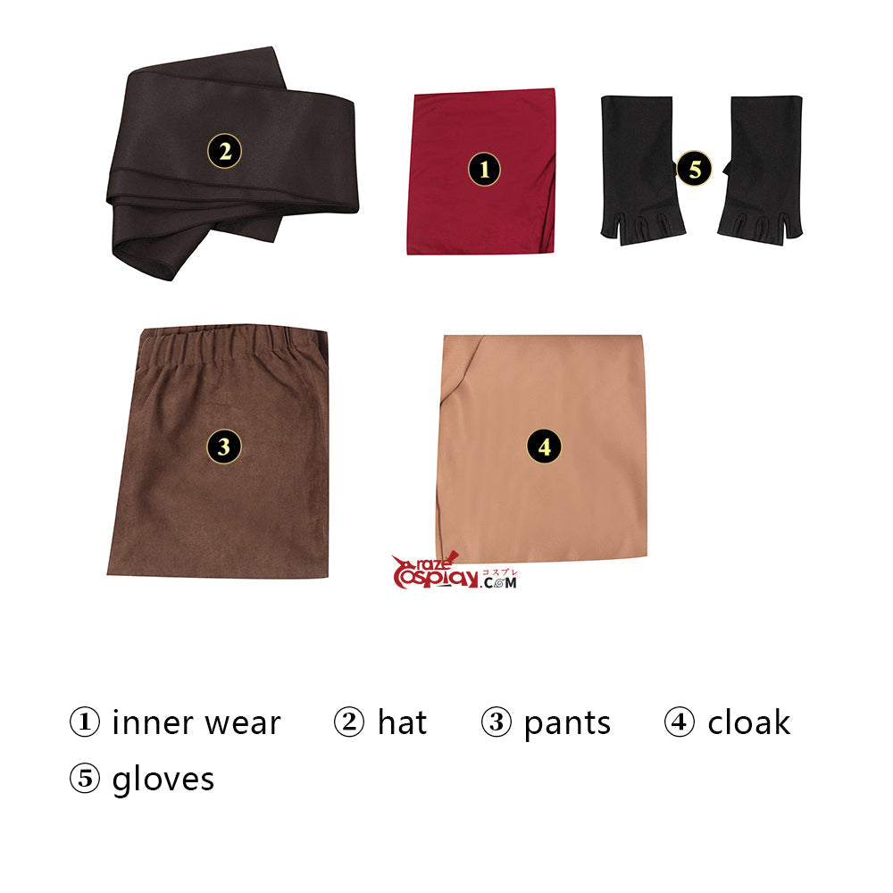 Janet Outfit Cosplay Costume