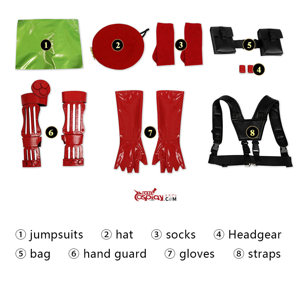 Cammy Jumpsuit Cosplay Costume