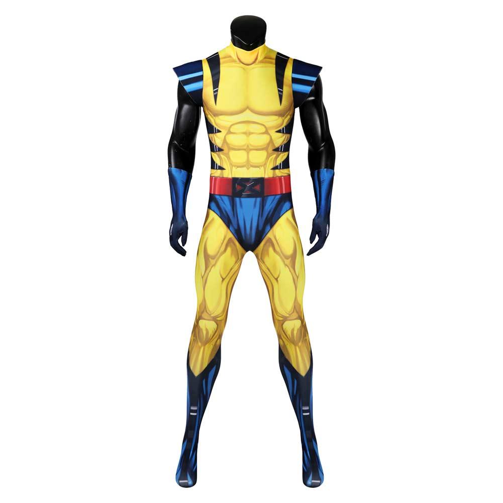 X Men 97  Wolverine James Logan Howlett Jumpsuit Cosplay Costume