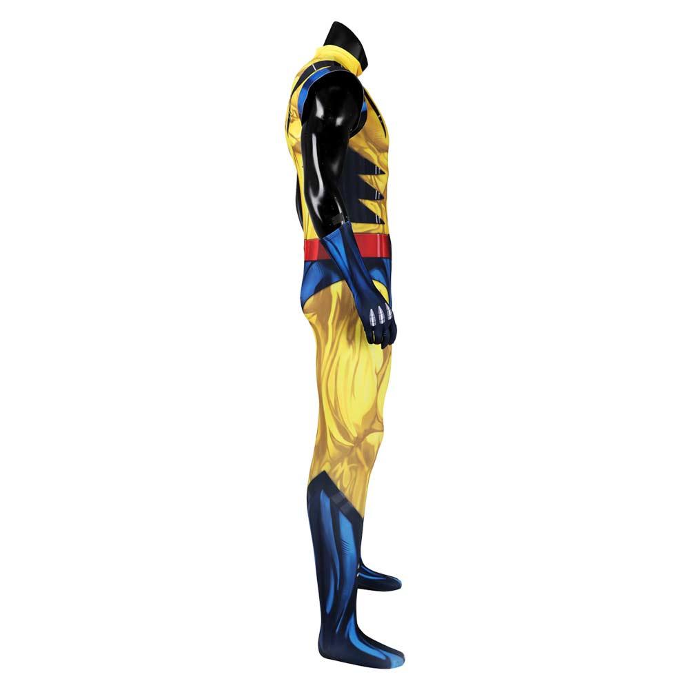 X Men 97  Wolverine James Logan Howlett Jumpsuit Cosplay Costume