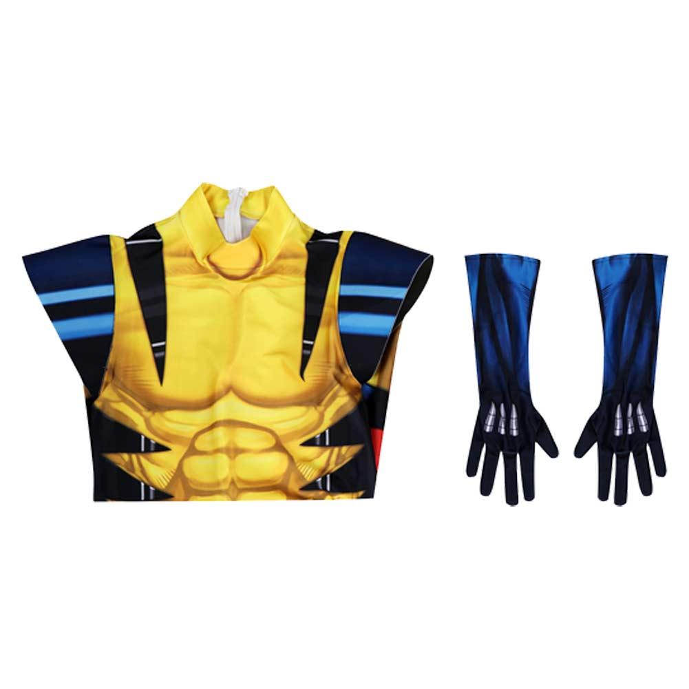 X Men 97  Wolverine James Logan Howlett Jumpsuit Cosplay Costume