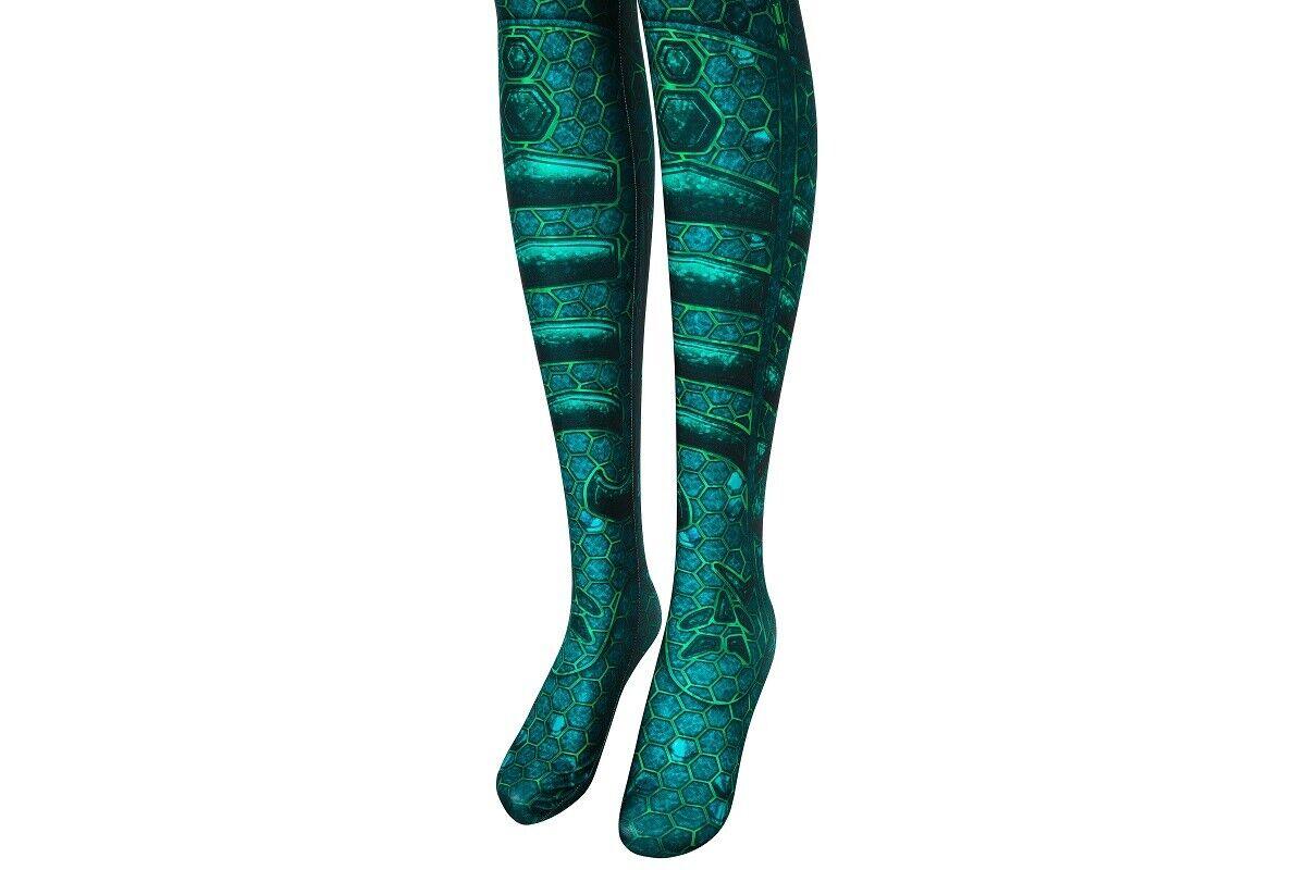 Aquaman Mera Atlantis Jumpsuit Halloween Cosplay Costume