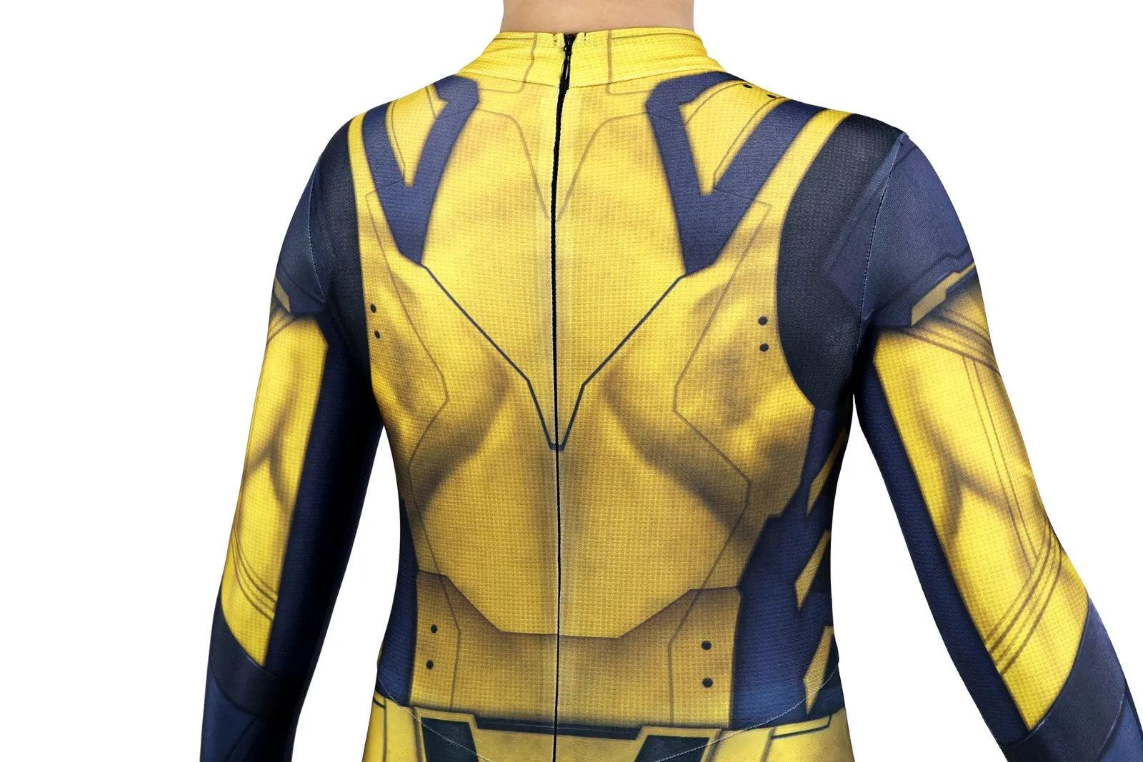 Kids Deadpool 3 Wolverine Jumpsuit Cosplay Costume