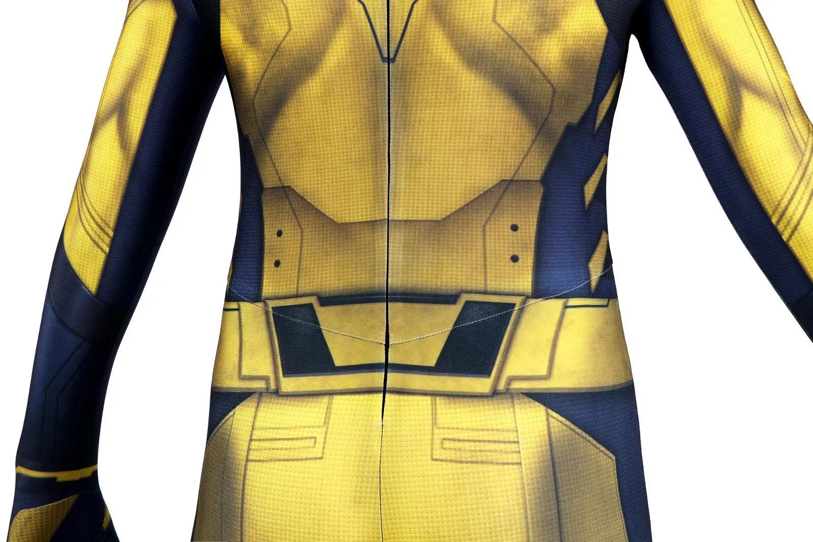 Kids Deadpool 3 Wolverine Jumpsuit Cosplay Costume