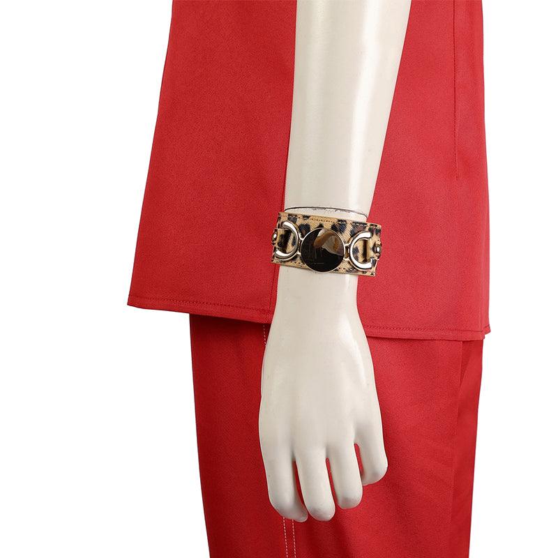 TV Loki 2 Loki Sylvie Red Uniform Cosplay Costume