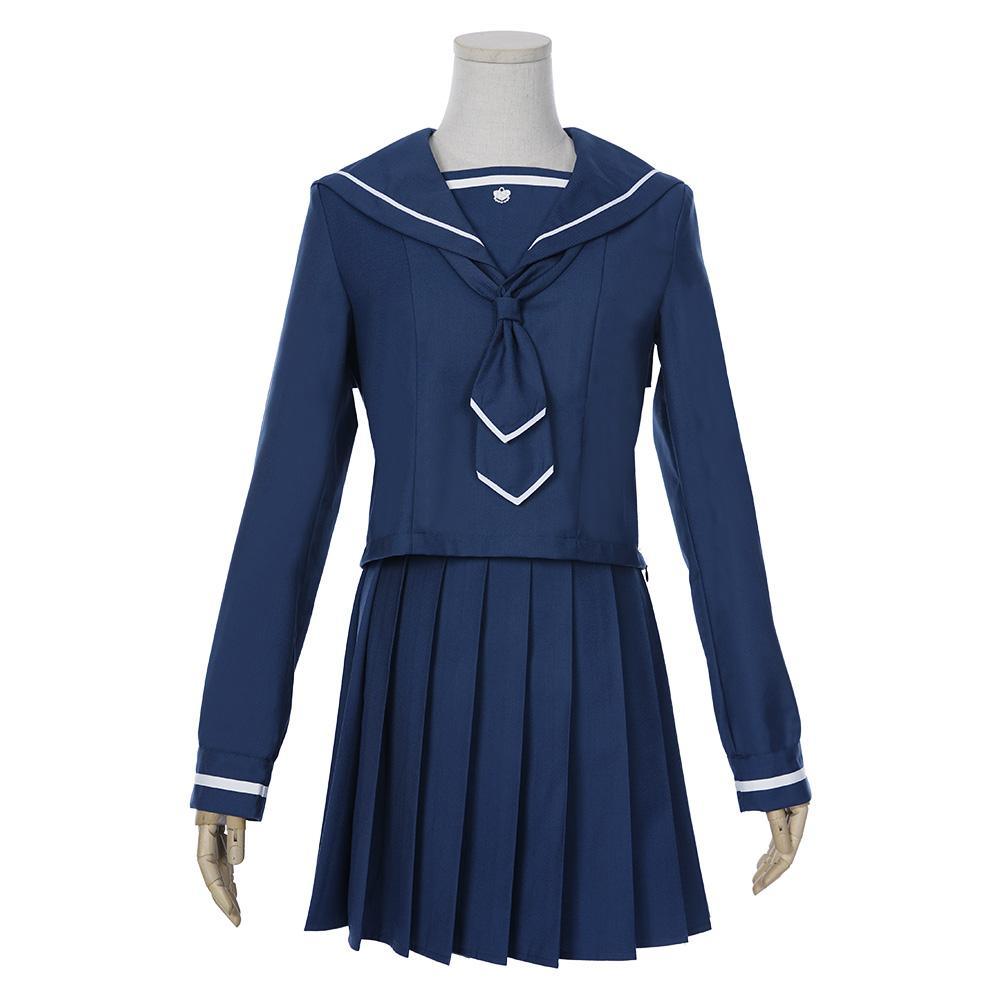 Houkago Teibou Nisshi Diary Of Our Days At The Breakwater Hina Tsurugi Jk Uniform Sailor Suit Cosplay Costume - CrazeCosplay