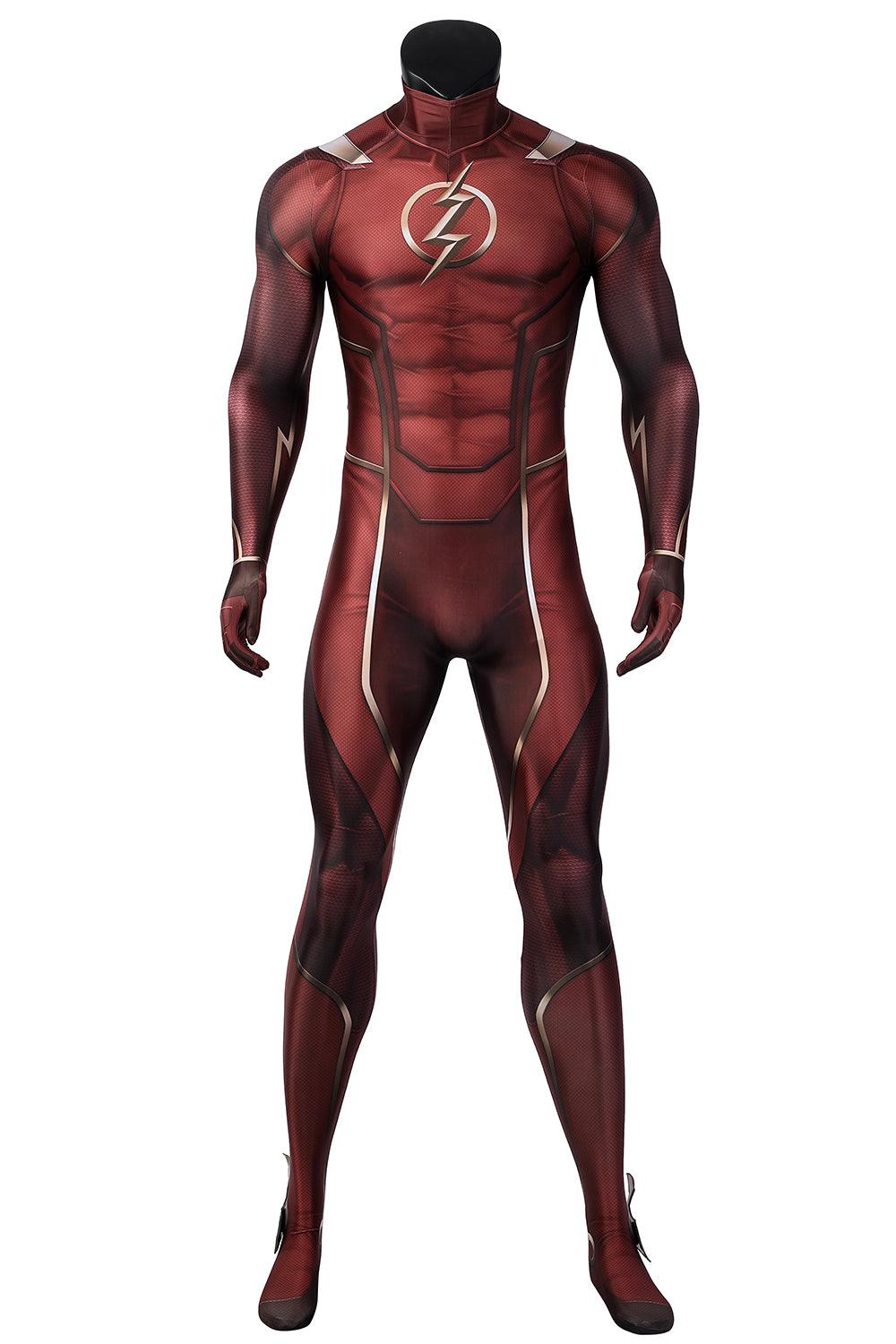 The Flash Injustice 2 Cosplay Costume The Flash Spandex Cosplay Jumpsuit - CrazeCosplay