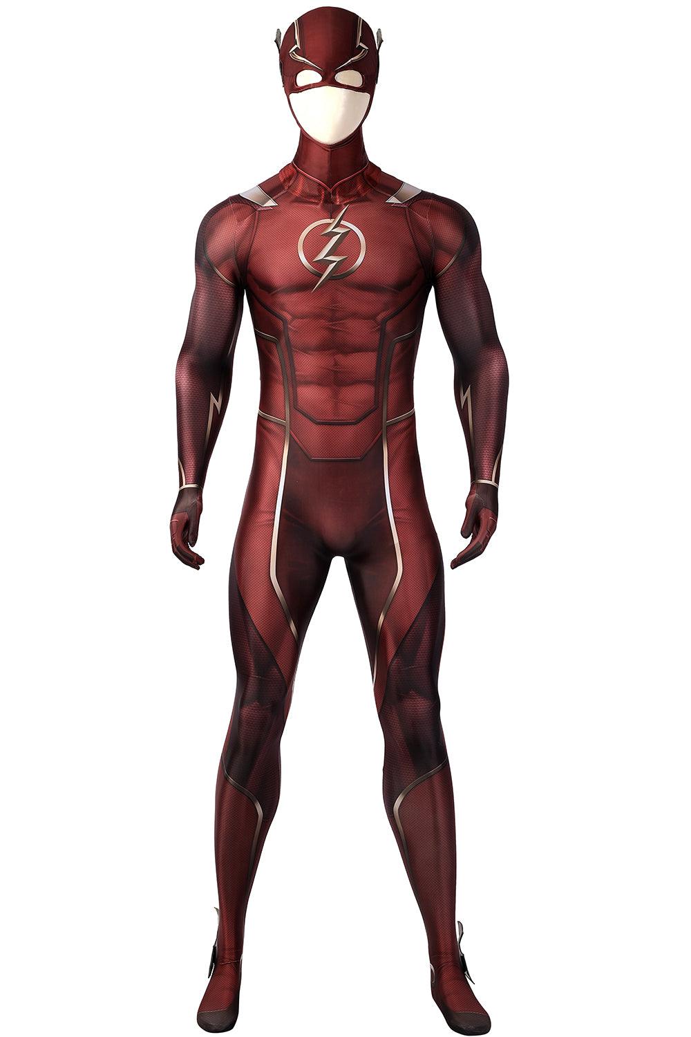 The Flash Injustice 2 Cosplay Costume The Flash Spandex Cosplay Jumpsuit - CrazeCosplay