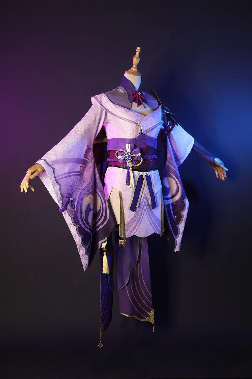 Raiden Shogun cosplay costume Genshin Impact outfit - CrazeCosplay