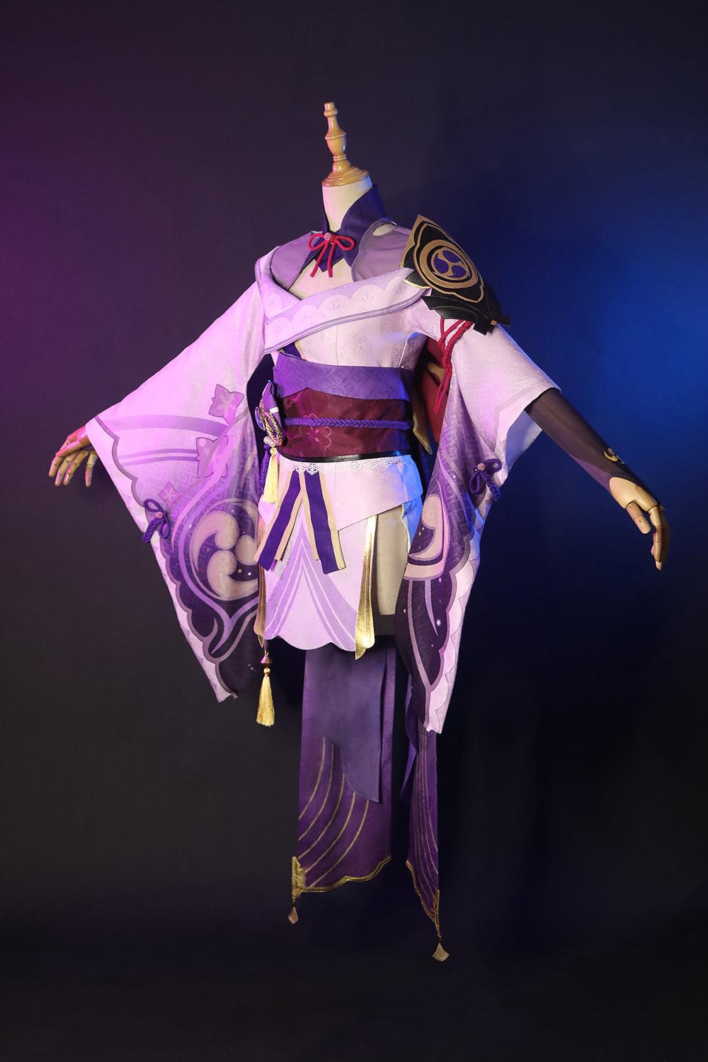 Raiden Shogun cosplay costume Genshin Impact outfit - CrazeCosplay