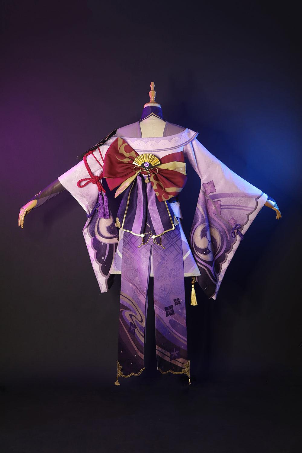 Raiden Shogun cosplay costume Genshin Impact outfit - CrazeCosplay