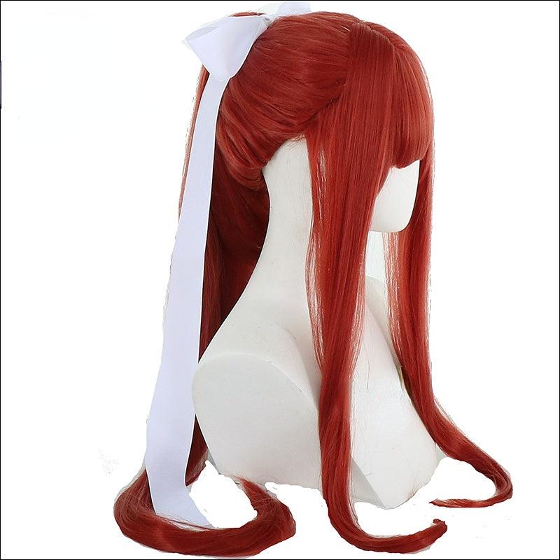 Doki Doki Literature Club Monika Cosplay Wig